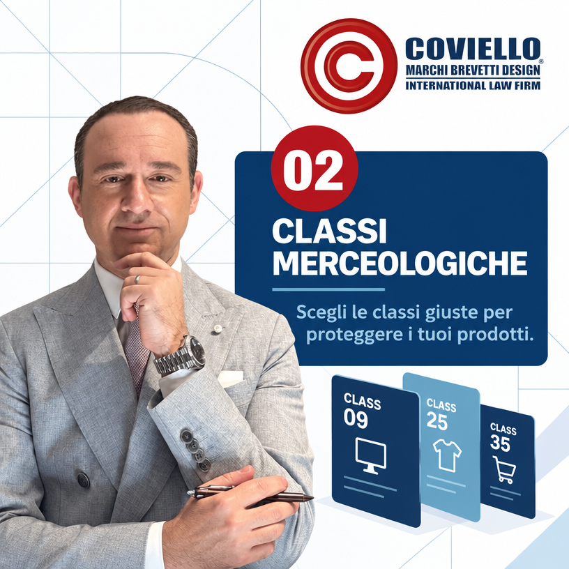 Classi merceologiche e prodotti da verificare nella strategia del marchio